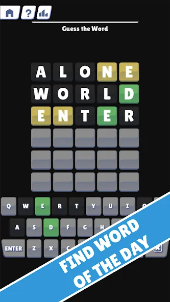 Взлом Wordly — Try to Guess Word (Вордли)  [МОД Меню] — последняя версия apk на Андроид screen 4