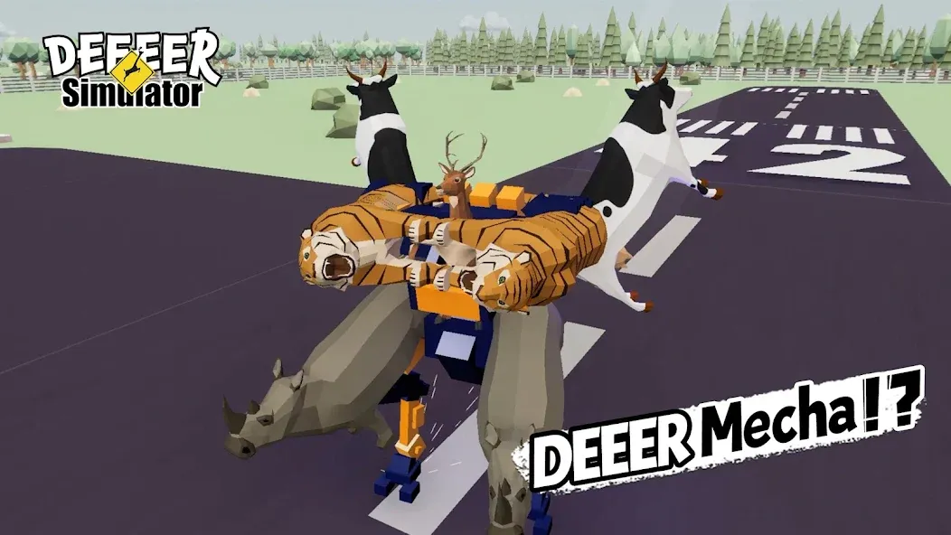 Взломанная DEEEER Simulator: Modern World (ДИИИР Симулятор)  [МОД Unlimited Money] — последняя версия apk на Андроид screen 5