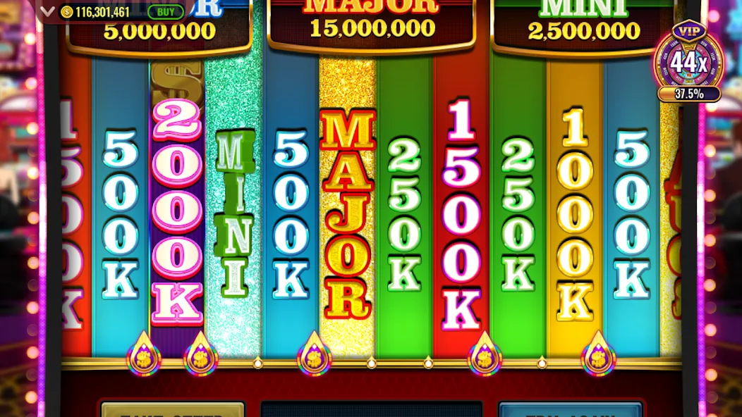 Взломанная Vegas Live Slots: Casino Games (Вегас Лайв Слотс)  [МОД Mega Pack] — полная версия apk на Андроид screen 4