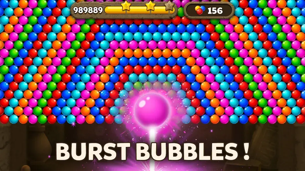 Скачать взломанную Bubble Pop Origin! Puzzle Game  [МОД Unlocked] — полная версия apk на Андроид screen 1