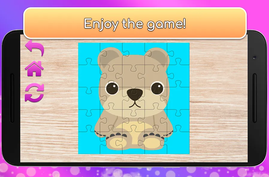 Скачать взломанную Kids Games for Girls. Puzzles  [МОД Много денег] — последняя версия apk на Андроид screen 4