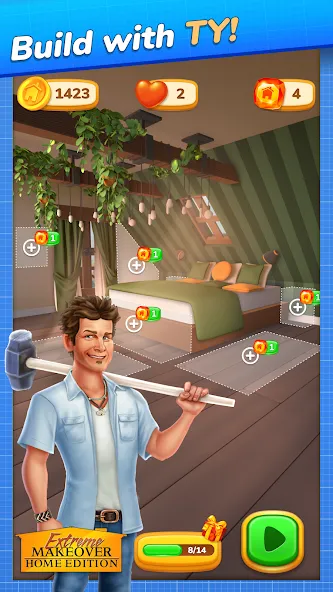 Взломанная Extreme Makeover: Home Edition (Экстриммакеовер)  [МОД Все открыто] — последняя версия apk на Андроид screen 5