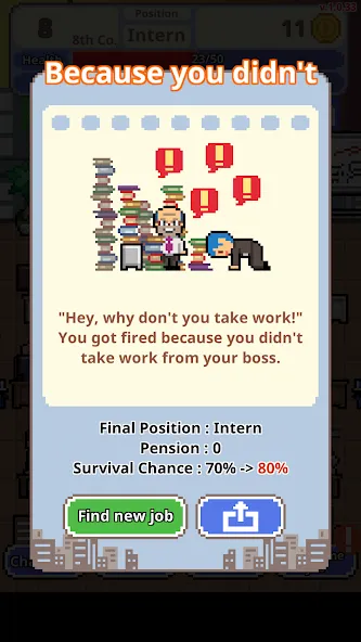 Взлом Don't get fired!  [МОД Меню] — последняя версия apk на Андроид screen 3