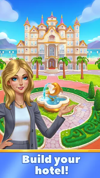 Скачать взломанную Emily's Hotel Solitaire  [МОД Много монет] — полная версия apk на Андроид screen 5