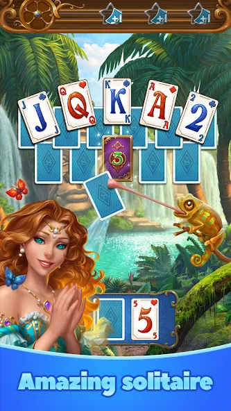 Взлом Magic Story of Solitaire Cards  [МОД Бесконечные монеты] — стабильная версия apk на Андроид screen 1