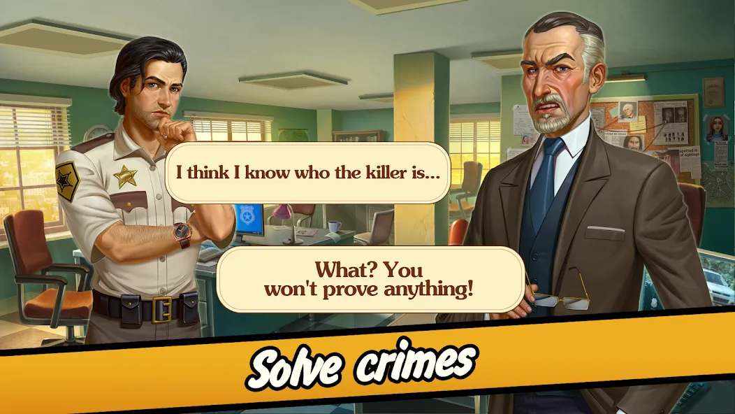 Взлом Solitaire Crime Stories  [МОД Unlocked] — последняя версия apk на Андроид screen 4