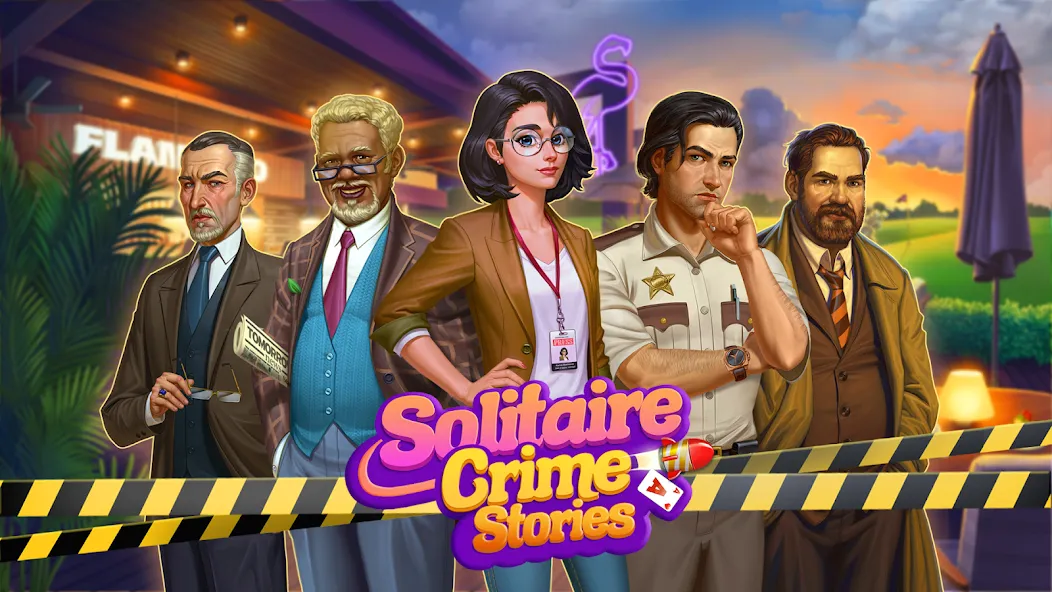 Взлом Solitaire Crime Stories  [МОД Unlocked] — последняя версия apk на Андроид screen 5