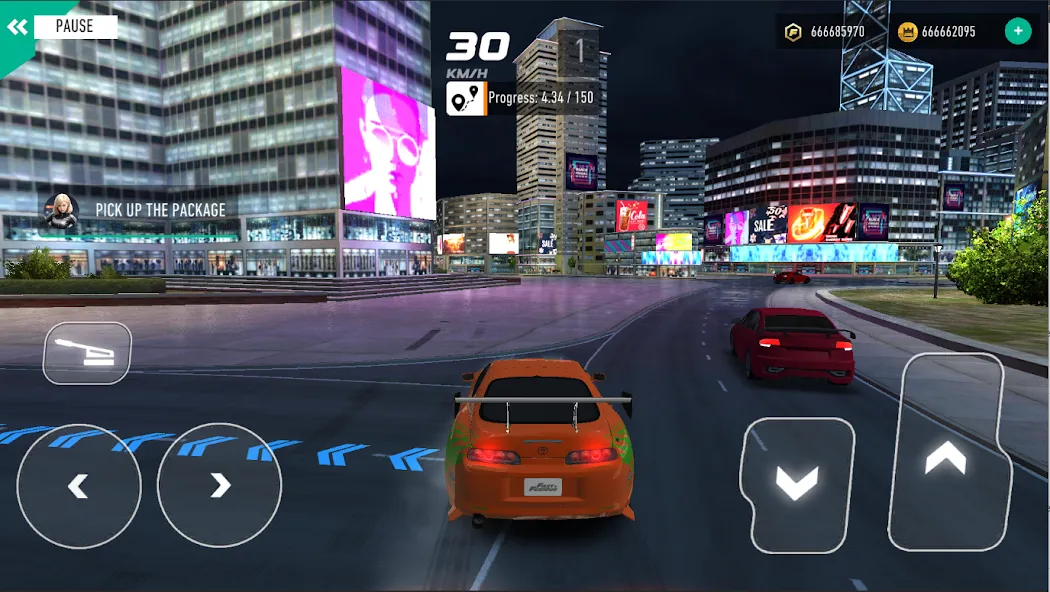 Скачать взломанную Furious Racing — Open World  [МОД Mega Pack] — стабильная версия apk на Андроид screen 1