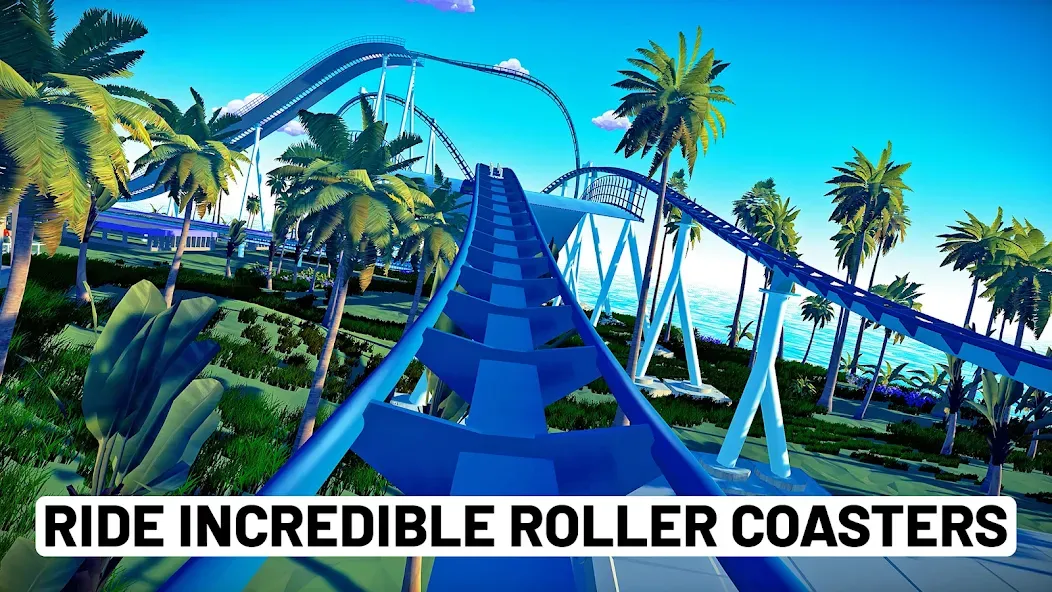 Скачать взлом Real Coaster: Idle Game (Реал Коастер)  [МОД Много денег] — последняя версия apk на Андроид screen 3