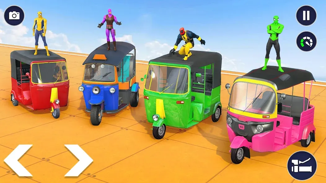 Скачать взлом Tuk Tuk Auto Rickshaw Games 3D (Тук Тук Автомобильные рикши игры 3D)  [МОД Меню] — стабильная версия apk на Андроид screen 1