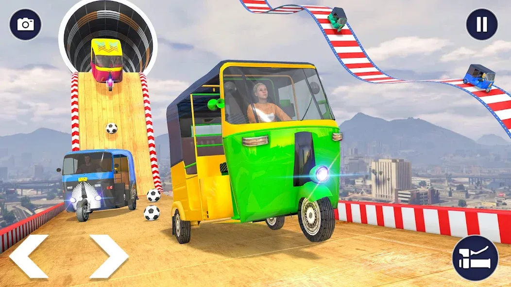 Скачать взлом Tuk Tuk Auto Rickshaw Games 3D (Тук Тук Автомобильные рикши игры 3D)  [МОД Меню] — стабильная версия apk на Андроид screen 2