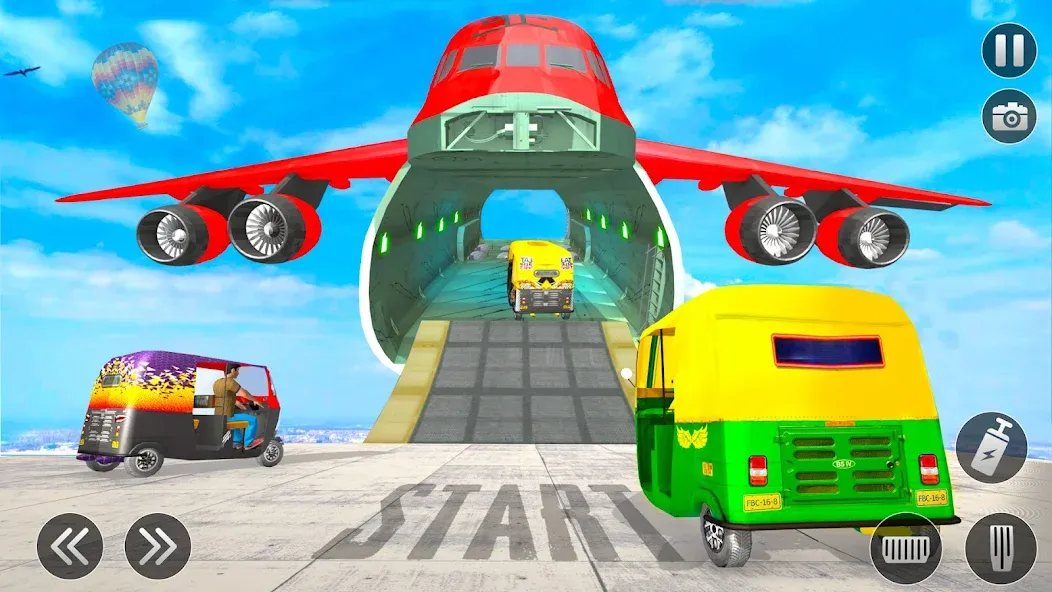 Скачать взлом Tuk Tuk Auto Rickshaw Games 3D (Тук Тук Автомобильные рикши игры 3D)  [МОД Меню] — стабильная версия apk на Андроид screen 3