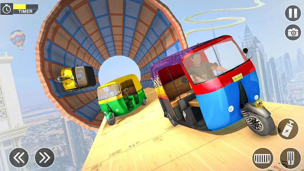 Скачать взлом Tuk Tuk Auto Rickshaw Games 3D (Тук Тук Автомобильные рикши игры 3D)  [МОД Меню] — стабильная версия apk на Андроид screen 4