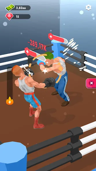 Взлом Tap Punch — 3D Boxing (Тап Панч)  [МОД Много монет] — стабильная версия apk на Андроид screen 2