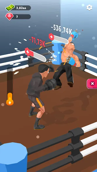 Взлом Tap Punch — 3D Boxing (Тап Панч)  [МОД Много монет] — стабильная версия apk на Андроид screen 4