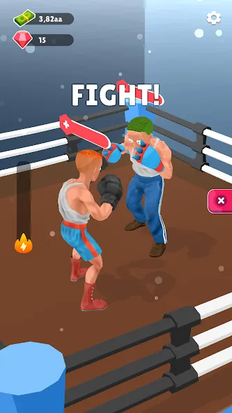 Взлом Tap Punch — 3D Boxing (Тап Панч)  [МОД Много монет] — стабильная версия apk на Андроид screen 5