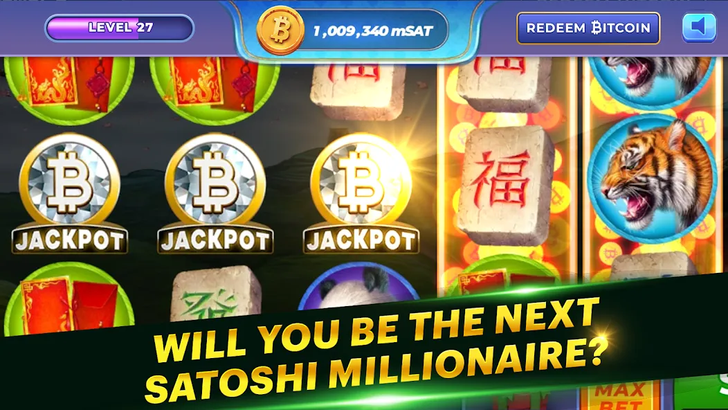 Скачать взлом Satoshi Millions. Win Bitcoin  [МОД Unlimited Money] — последняя версия apk на Андроид screen 1