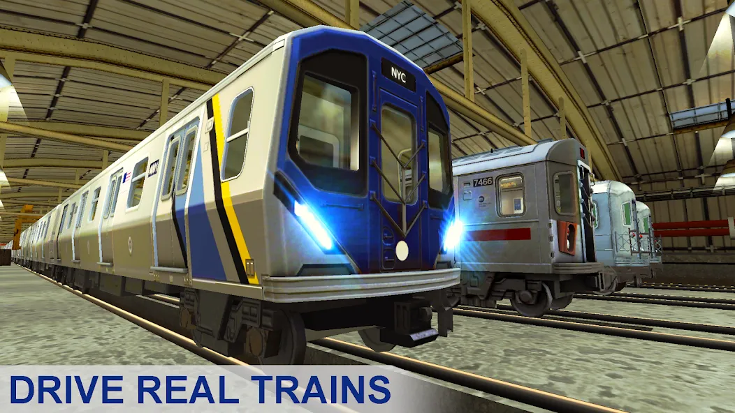 Взлом Subway Train Simulator  [МОД Много монет] — стабильная версия apk на Андроид screen 1