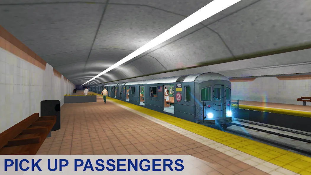 Взлом Subway Train Simulator  [МОД Много монет] — стабильная версия apk на Андроид screen 2