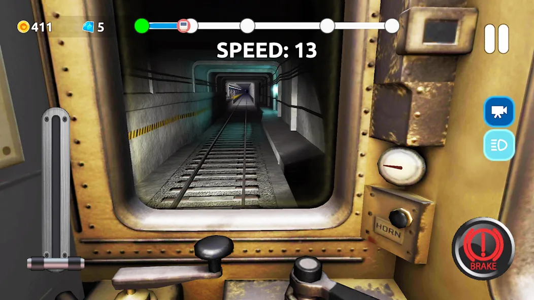 Взлом Subway Train Simulator  [МОД Много монет] — стабильная версия apk на Андроид screen 4