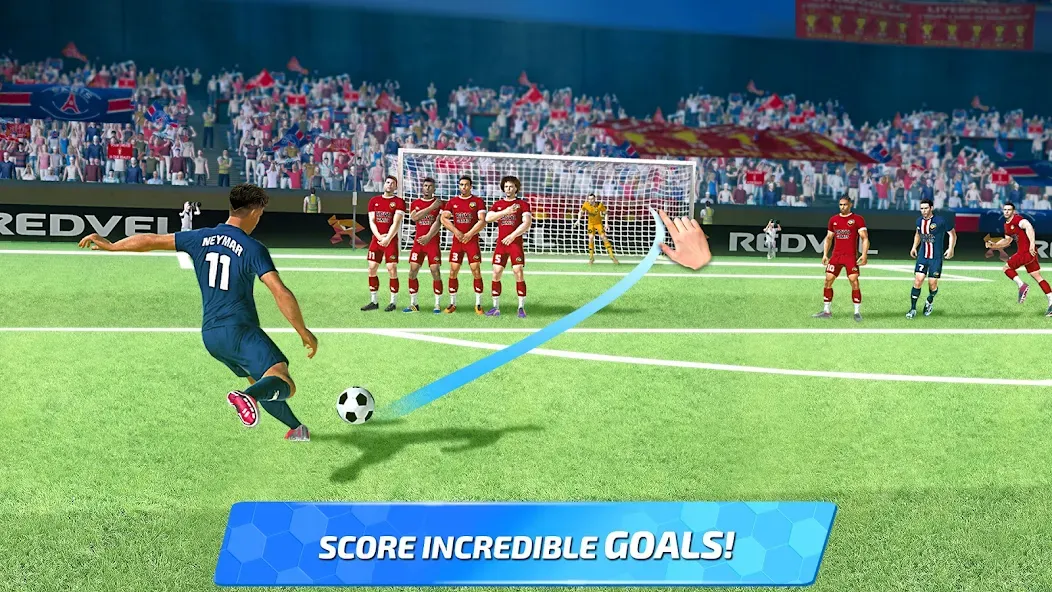 Взломанная Soccer Star 24 Super Football (оккер Стар 23 Супер Футбол)  [МОД Бесконечные деньги] — последняя версия apk на Андроид screen 1