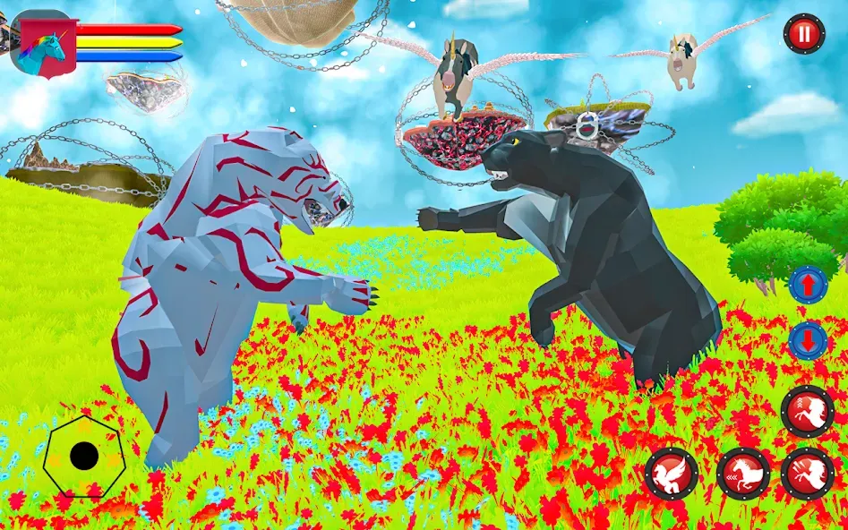 Скачать взломанную Flying Unicorn Pegasus Games  [МОД Unlimited Money] — полная версия apk на Андроид screen 4