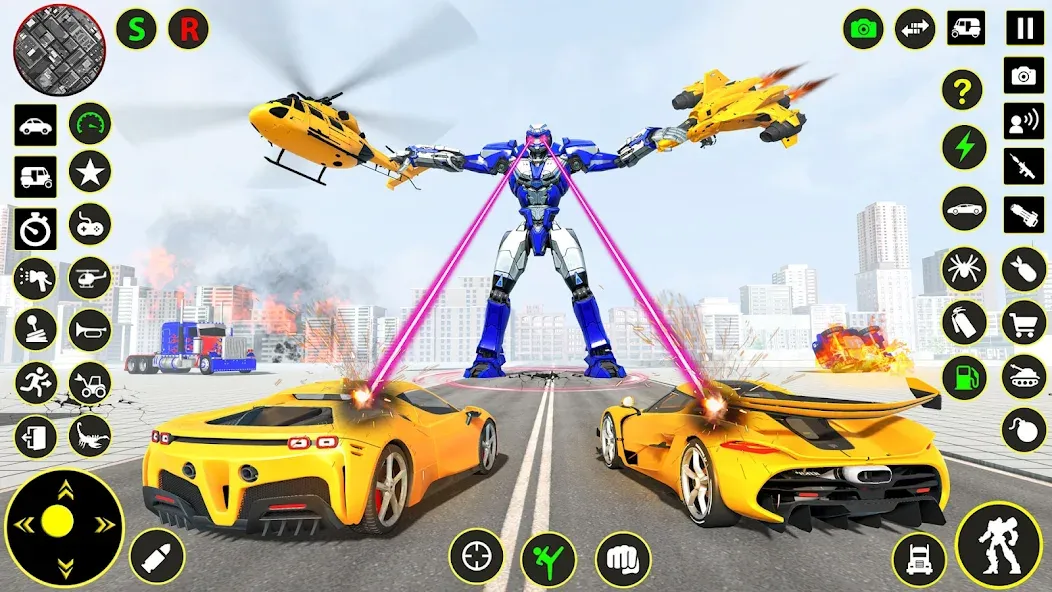 Взломанная Truck Game — Car Robot Games  [МОД Много монет] — полная версия apk на Андроид screen 3