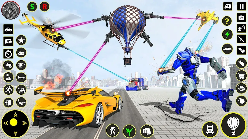 Взломанная Truck Game — Car Robot Games  [МОД Много монет] — полная версия apk на Андроид screen 4