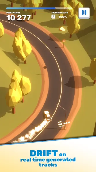 Скачать взломанную Tofu Drifter (Тофу Дрифтер)  [МОД Unlocked] — стабильная версия apk на Андроид screen 1