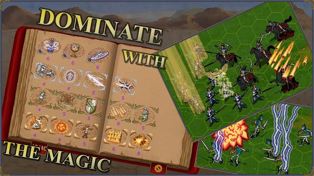 Скачать взлом Heroes of Might: Magic arena 3  [МОД Unlimited Money] — стабильная версия apk на Андроид screen 2