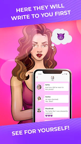 Скачать взлом Kiss Me: Kissing Games 18+ (Кисс Ми)  [МОД Меню] — стабильная версия apk на Андроид screen 2