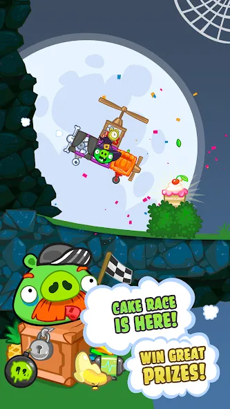 Взлом Bad Piggies (Бэд Пиггиз)  [МОД Все открыто] — последняя версия apk на Андроид screen 2