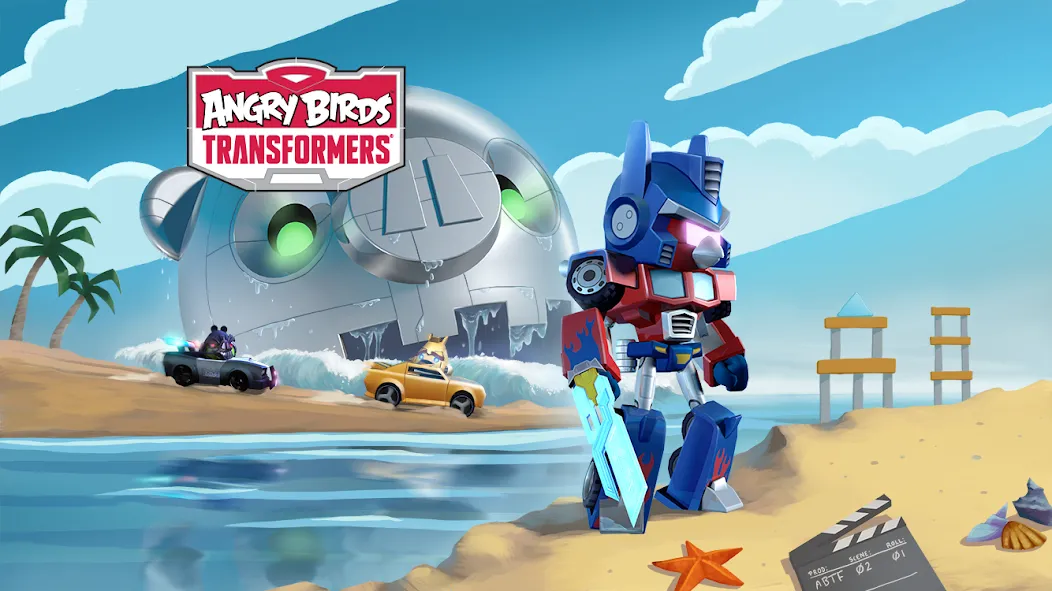 Взлом Angry Birds Transformers (Энгри Брдс Трансформеры)  [МОД Много монет] — полная версия apk на Андроид screen 5