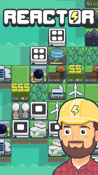 Взломанная Reactor — Energy Sector Tycoon  [МОД Все открыто] — полная версия apk на Андроид screen 1