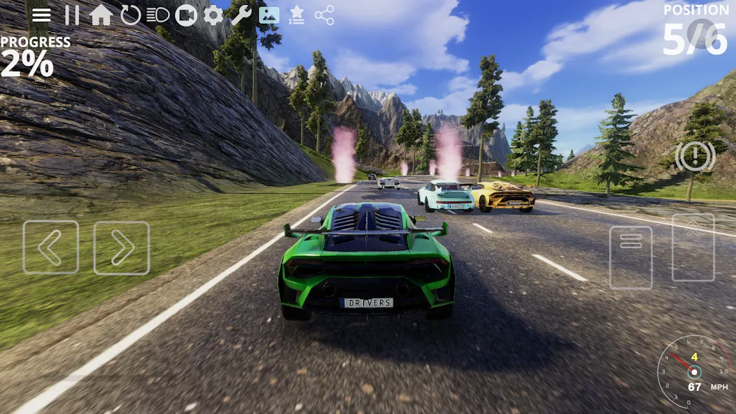 Взлом Drive.RS : Open World Racing  [МОД Бесконечные монеты] — стабильная версия apk на Андроид screen 4