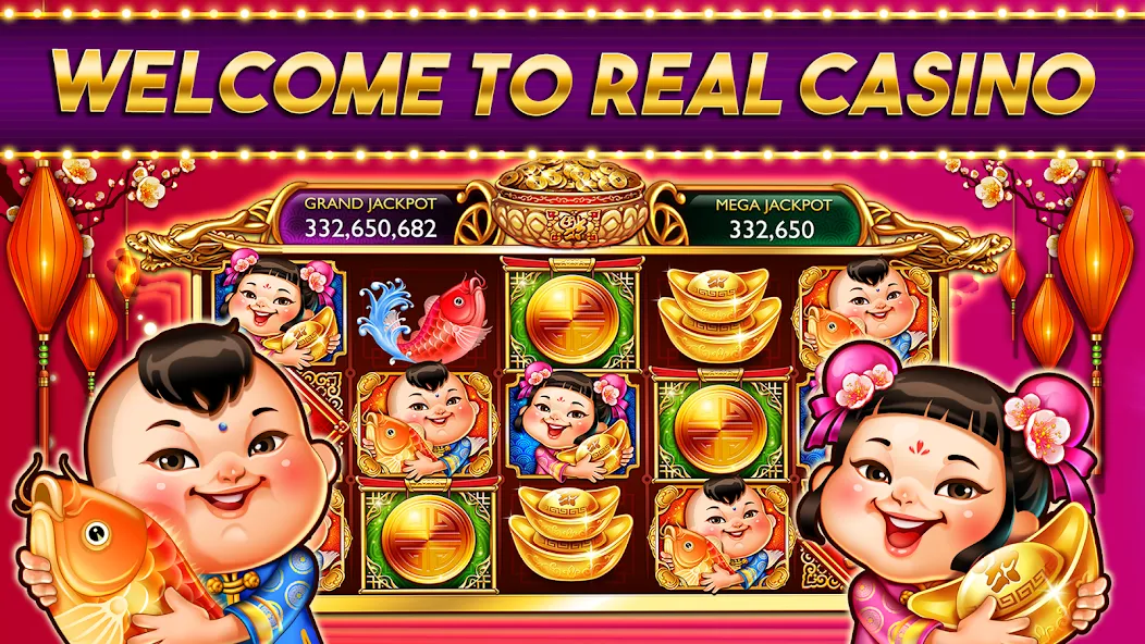 Взломанная Casino Frenzy — Slot Machines (Казино Френзи)  [МОД Menu] — стабильная версия apk на Андроид screen 1