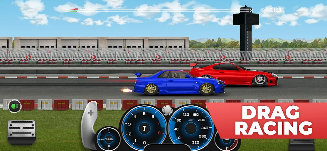 Взломанная Project Drag Racing (Проект Дрэгрейсинг)  [МОД Много денег] — полная версия apk на Андроид screen 1