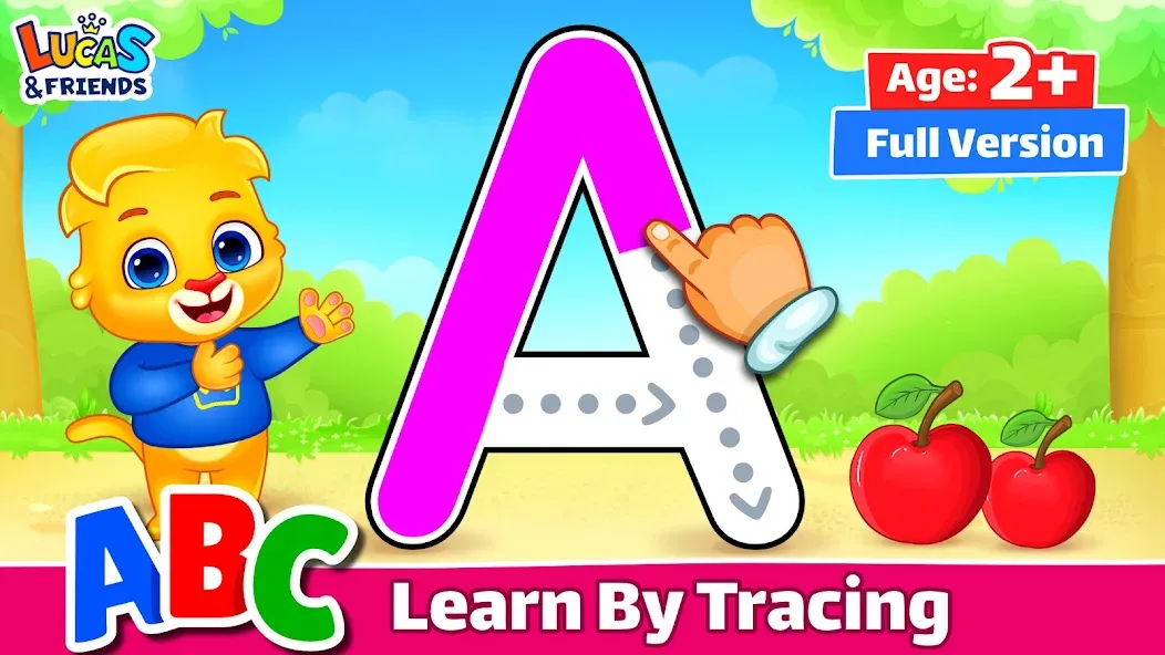 Скачать взломанную ABC Kids — Tracing & Phonics (ЭйБиСи Кидс)  [МОД Много денег] — последняя версия apk на Андроид screen 1