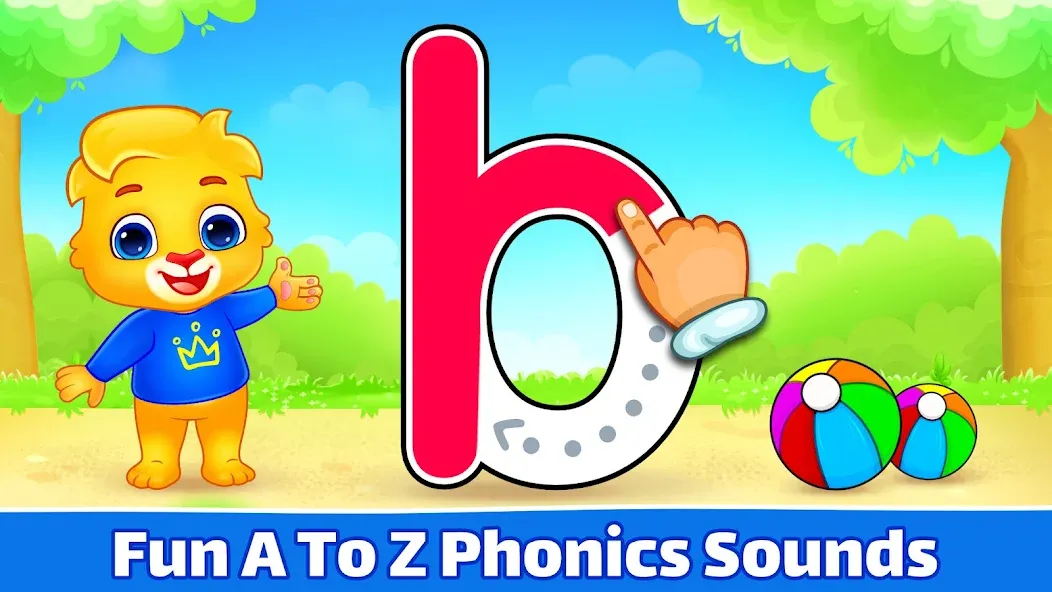 Скачать взломанную ABC Kids — Tracing & Phonics (ЭйБиСи Кидс)  [МОД Много денег] — последняя версия apk на Андроид screen 2