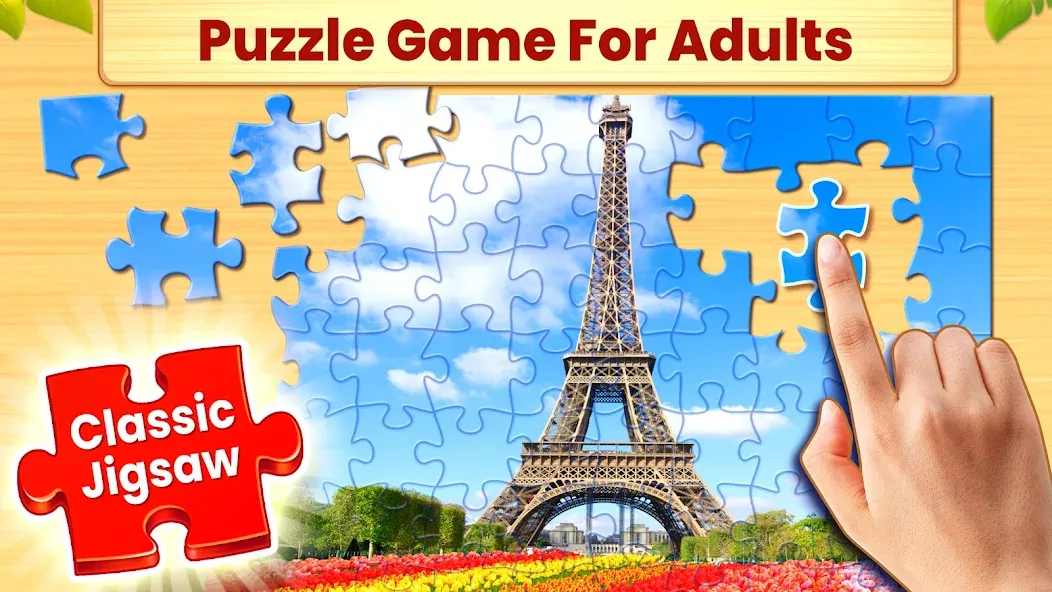 Взлом Jigsaw Puzzles: Picture Puzzle  [МОД Бесконечные монеты] — последняя версия apk на Андроид screen 1