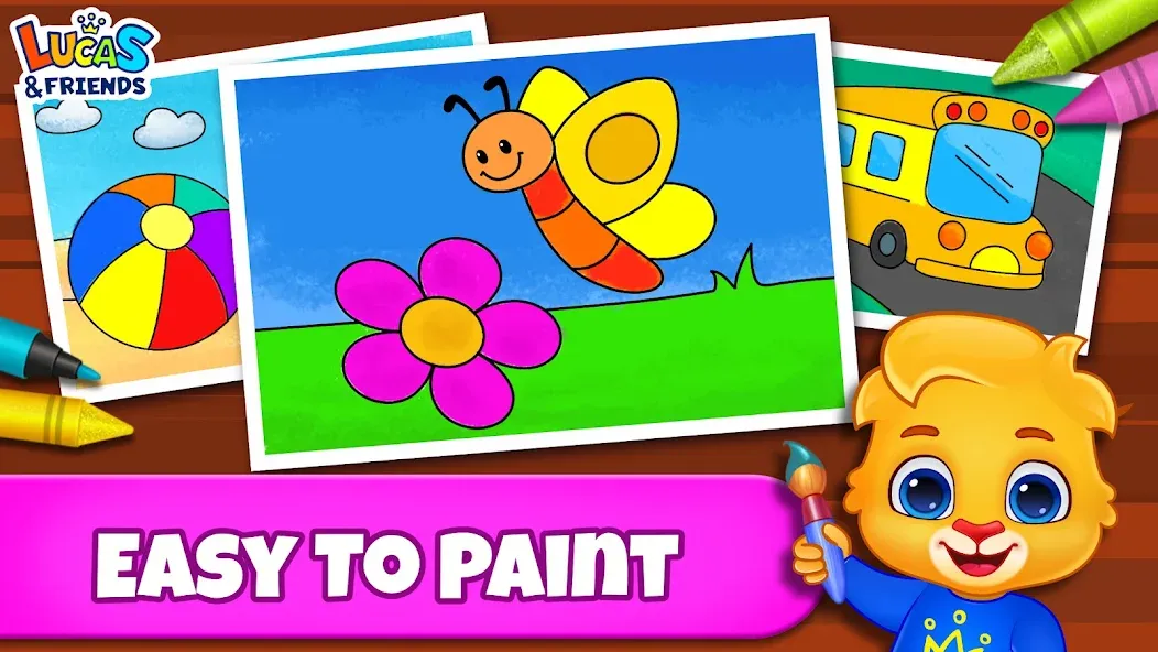 Скачать взлом Coloring Games: Color & Paint  [МОД Много монет] — полная версия apk на Андроид screen 1