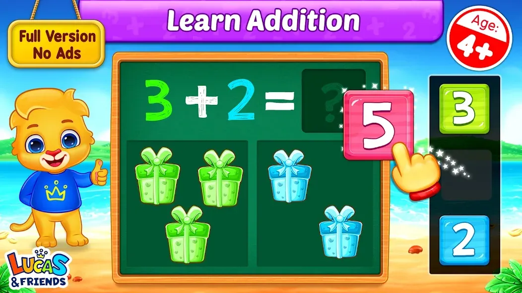 Скачать взлом Math Kids: Math Games For Kids  [МОД Все открыто] — последняя версия apk на Андроид screen 1