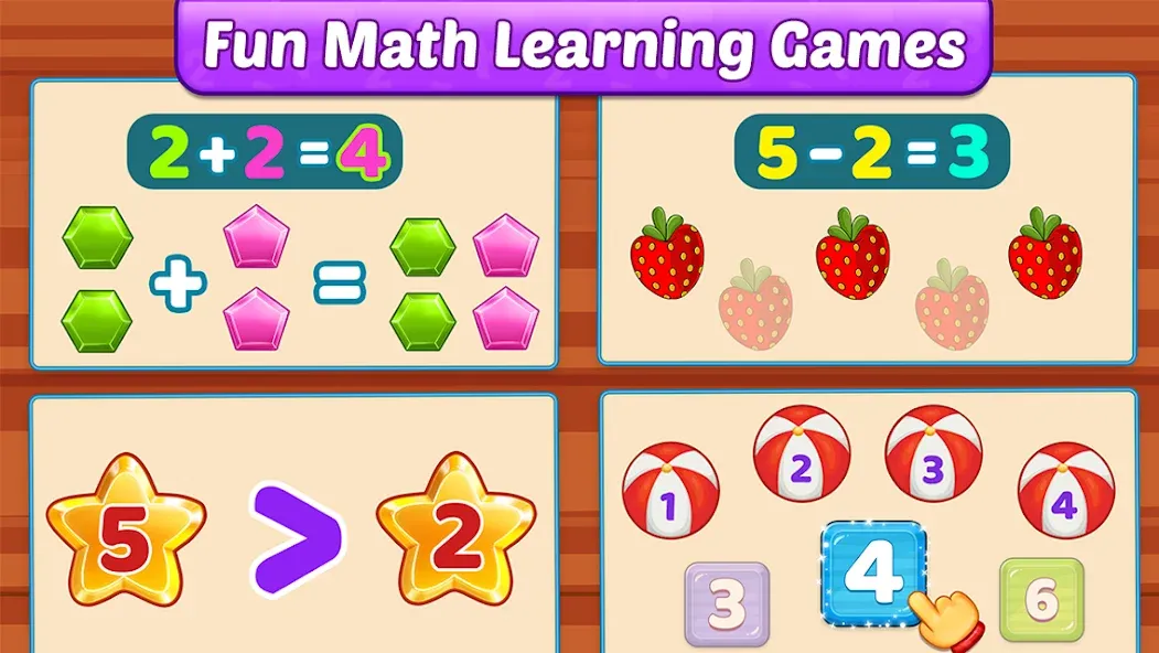 Скачать взлом Math Kids: Math Games For Kids  [МОД Все открыто] — последняя версия apk на Андроид screen 5