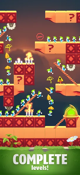 Взломанная Lemmings (Леммингс)  [МОД Много денег] — полная версия apk на Андроид screen 1