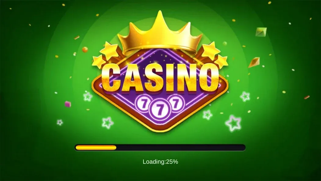 Скачать взлом Offline Vegas Casino Slots (Офлайн Вегас Казино Слоты)  [МОД Все открыто] — полная версия apk на Андроид screen 1