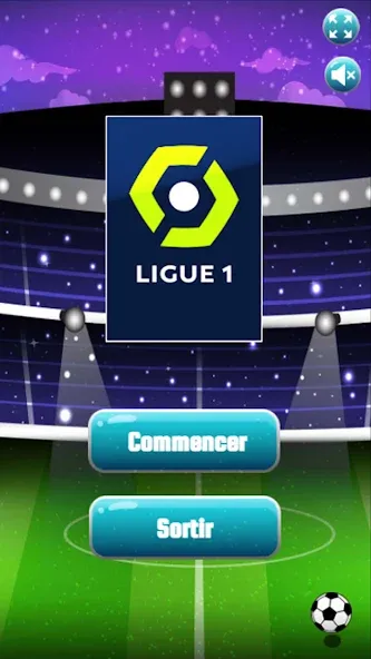 Взлом Jeu de Ligue 1 (Же де Лиг 1)  [МОД Много монет] — полная версия apk на Андроид screen 1