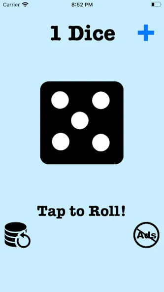 Скачать взломанную Dice Roller!  [МОД Все открыто] — полная версия apk на Андроид screen 1