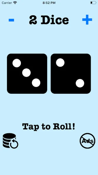 Скачать взломанную Dice Roller!  [МОД Все открыто] — полная версия apk на Андроид screen 2