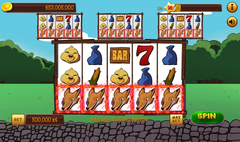 Скачать взломанную Slot Gallina 4 (Слот Галлина 4)  [МОД Unlocked] — последняя версия apk на Андроид screen 2