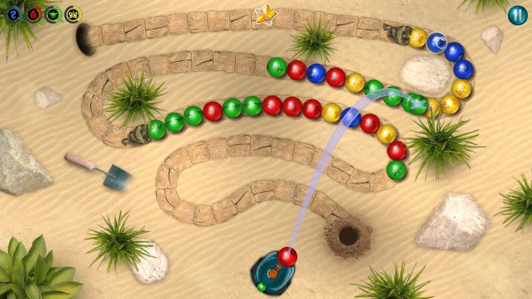 Скачать взлом Marbles Garden (Марблс Гарден)  [МОД Много монет] — последняя версия apk на Андроид screen 3